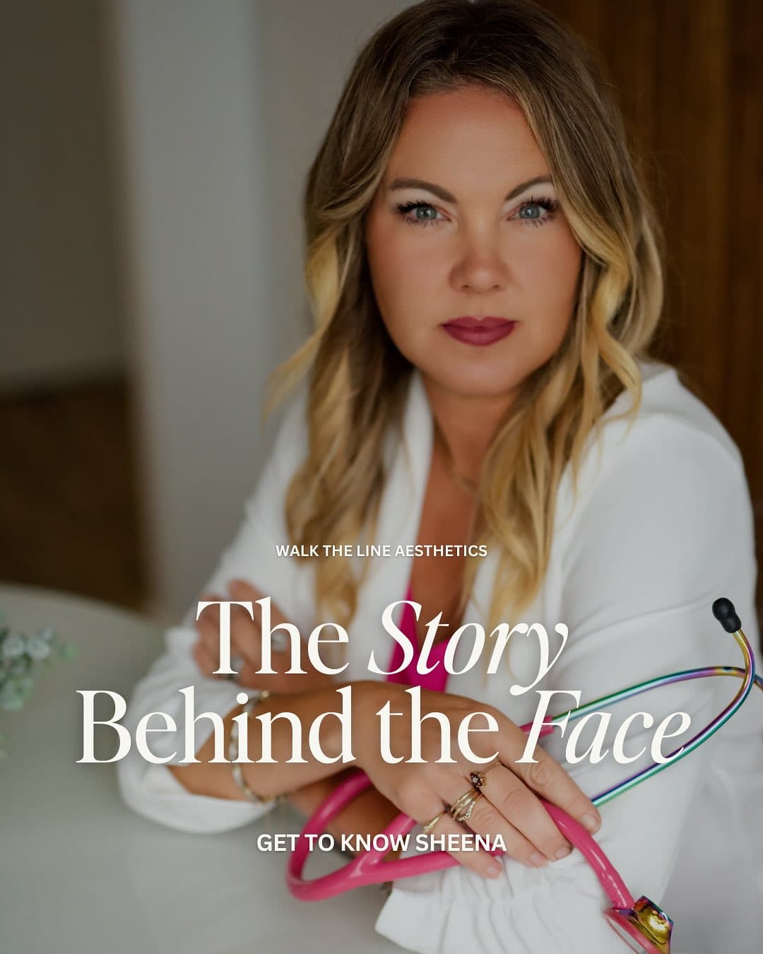 Meet the face behind Walk The Line Aesthetics 🤍
Sheena is a Nurse Practitioner