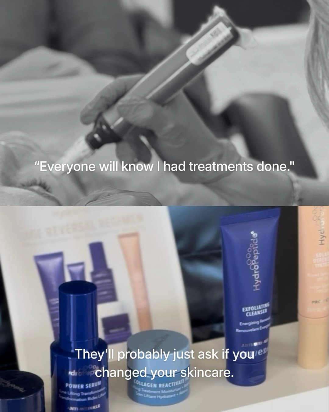 We hear these ALL the time:
“I don’t want to look overdone.”
“Everyone will kn