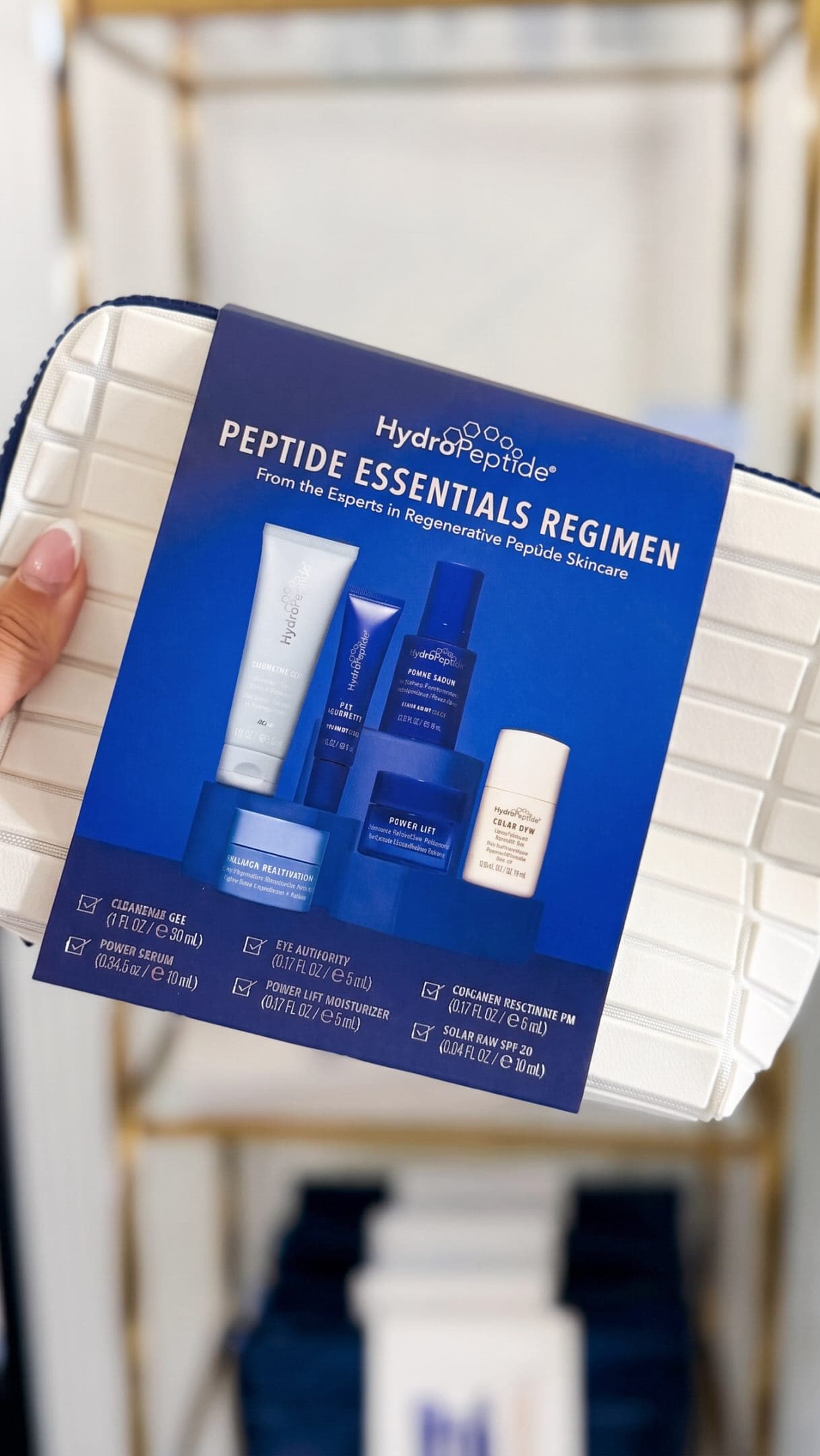NEW at WTL: the HydroPeptide Peptide Essentials Regimen!
Six mini must-haves an